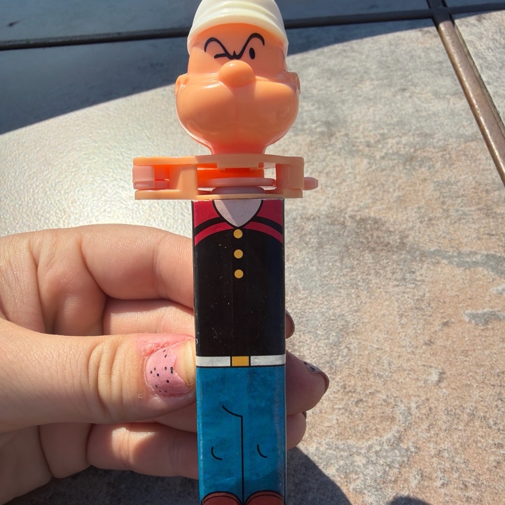 Orange Cartoon Character Candy Dispenser for Kids